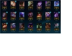 Conta League of Legends LOL