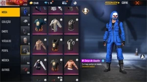 Troco conta do ff com top criminal por conta roblox korblox. - Free Fire