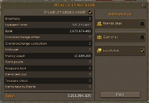 Conta Skiller Runescape 3 RS