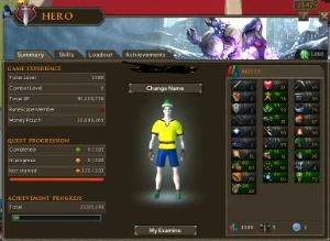 Conta Skiller Runescape 3 RS