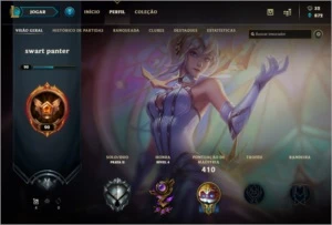 Prata II / MMR Alto / 59 Skins 2 Ult / 126 Champions - League of Legends LOL