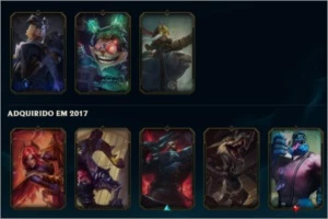 Prata II / MMR Alto / 59 Skins 2 Ult / 126 Champions - League of Legends LOL