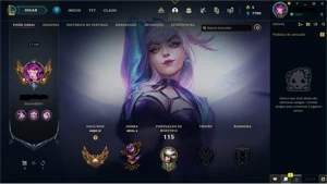 CONTA LEAGUE OF LEGENS OURO IV - 55 CAMPEÕES - 32 SKINS - League of Legends LOL