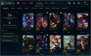 conta  Smurf unranked lol - League of Legends