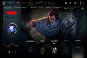 conta  Smurf unranked lol - League of Legends
