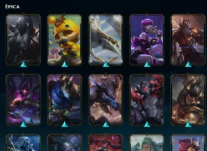 Conta de Lol com Viego Reinado Espectral Elo Plat 4 Muitas S - League of Legends