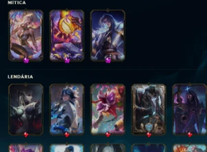 Conta de Lol com Viego Reinado Espectral Elo Plat 4 Muitas S - League of Legends
