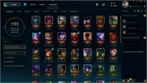 Conta Platina 1 - 68 campeos 19 skins - League of Legends LOL