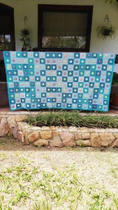 Colcha Margaridas em Crochê - Artesanato e Personalizados