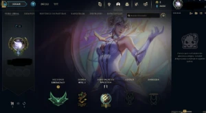 Conta Handlv  - Mmr Mestre/Diamante - Lux Elementalista - League of Legends LOL