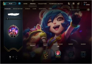 Conta Unranked League of Legends lv 15 LOL