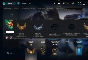 Conta prata 2 com 150 Champs e 136 Skins - League of Legends LOL
