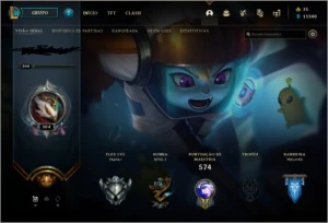 conta lol 149 skins faltando 25 champs - League of Legends