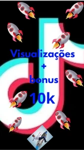 Visualizações para TIKTOK