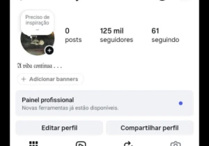 Contas de Instagram com 100k seguidores - Redes Sociais
