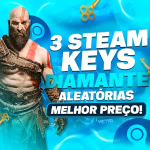 💎🔑3 Steam Keys Diamante Aleatórias🔑💎