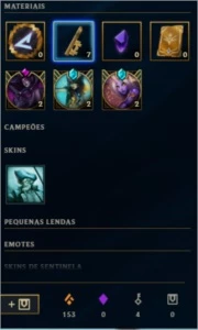 Conta Platina 4 + skins - League of Legends LOL