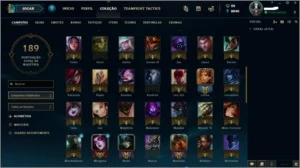 Conta Platina 4 + skins - League of Legends LOL