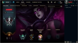 Conta Platina 4 + skins