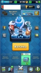 CLASH ROYALE LEVEL 8 COM 4 LENDÁRIAS