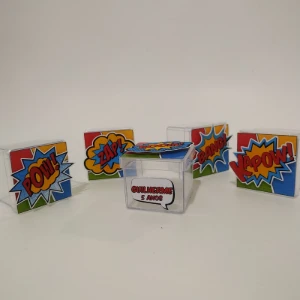 Caixa Acrílica Personalizada 6 x 6 cm