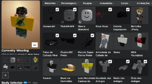 Conta Roblox com algumas coisas