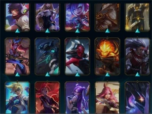CONTA LEAGUE OF LEGENDS VÁRIAS SKINS E CAMPEÕES LOL