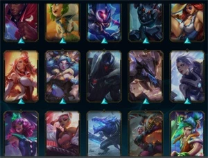 CONTA LEAGUE OF LEGENDS VÁRIAS SKINS E CAMPEÕES LOL