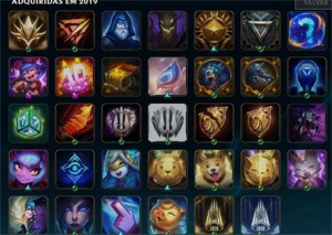 CONTA LEAGUE OF LEGENDS VÁRIAS SKINS E CAMPEÕES LOL