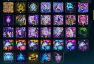 CONTA LEAGUE OF LEGENDS VÁRIAS SKINS E CAMPEÕES LOL