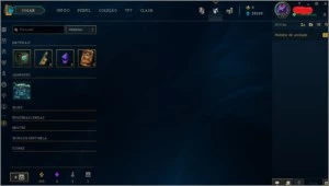 CONTA SMURF LV 17 30K DE ESSENCIA AZUL EMAIL NÃO CONFIRMADO - League of Legends LOL