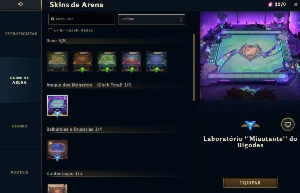 Conta TFT Mestre,LOL Platina, N:642, 223 Skins + Arenas - League of Legends