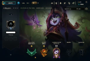 Conta Esmeralda League Of Legends!!!!!!!! LOL