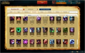 CONTA LOL PRATA 3 COM MAIS DE 75 SKINS E MUITOS CHAMPS!!!!! - League of Legends