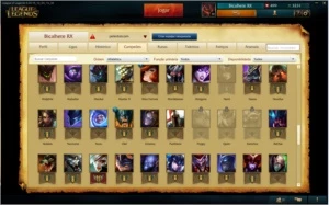 CONTA LOL PRATA 3 COM MAIS DE 75 SKINS E MUITOS CHAMPS!!!!! - League of Legends