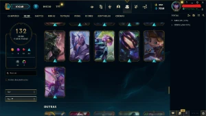 Conta Lol Unranked Lvl 300 Com 132 Skins - League of Legends
