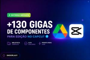 Pack Completo +130 Gigas De Arquivos Para Capcut - Artes e Templates Artes Canva