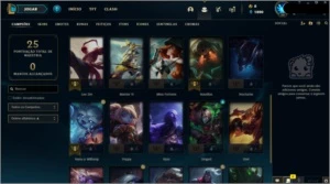 Conta gold 4 com 56% winrate e caitlyn pulsefire - League of Legends LOL