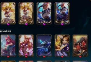 League of legends | 267 skins | Divine Irelia Chibi e muito+ LOL