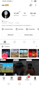 🟠Conta Kwai 6.1k+(Monetizada Com Anúncios+Saldo de 9,30)🟠 - Redes Sociais