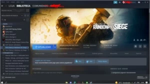 Conta R6 ouro 2 level 76+ STEAM