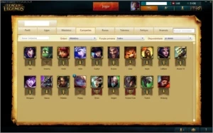 Conta lol platina I - League of Legends