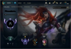 Conta Diamante - 55% WR 98 wins - League of Legends LOL