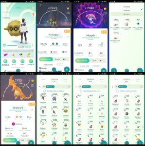 Pokemon go LVL58 | 36 SHINY + 4x 100% + 1.6M DUST | 001A - Pokémon