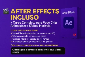 🎬 Curso Completo + After Effects Incluso