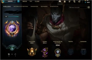 conta ouro 1 182 skins - League of Legends LOL