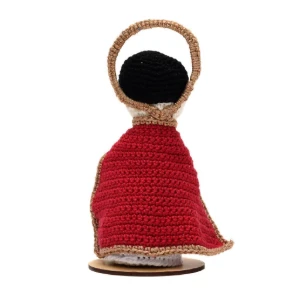 Santo Expedito em amigurumi - Artesanato e Personalizados