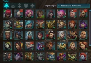 Conta Paladins muitas skins+todos os campeões - Outros
