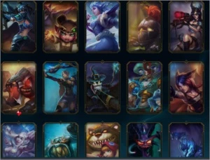 Conta d1 high mmr 121 skins emote de challenger s11 - League of Legends LOL