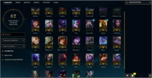 Conta League of Legends, level 38, para mains adc, barbada!! LOL